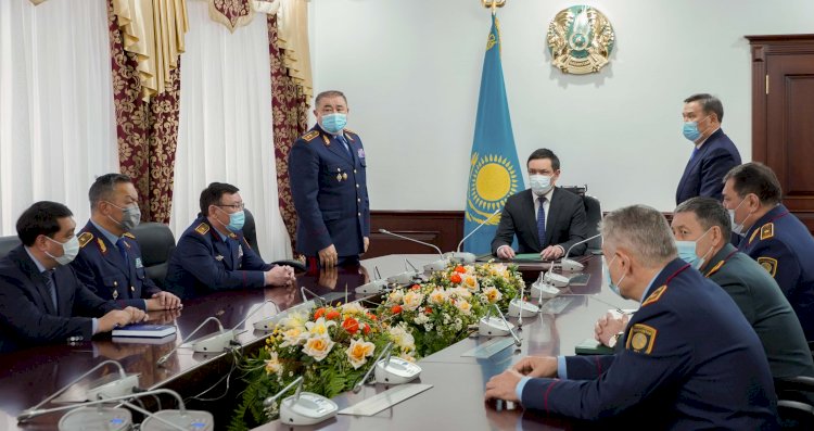Касым-Жомарт Токаев представил нового министра внутренних дел