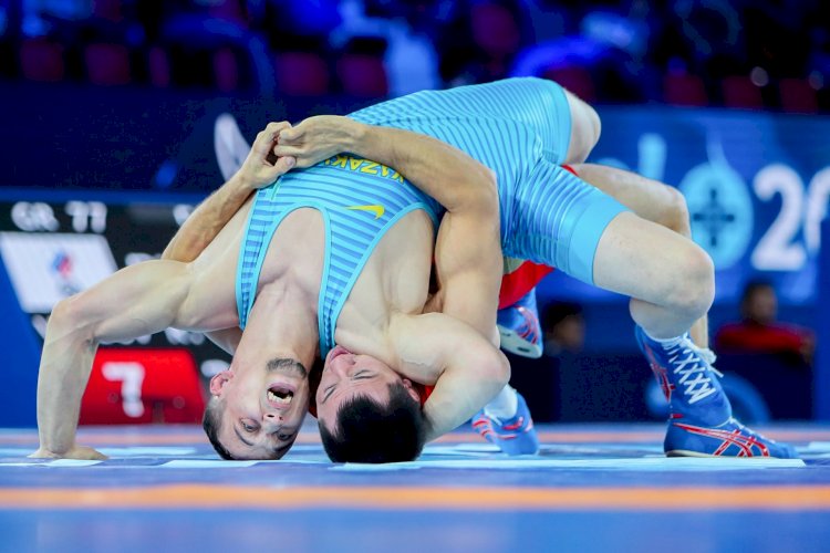 Сразу четыре казахстанских борца сразятся за «бронзу» международного турнира