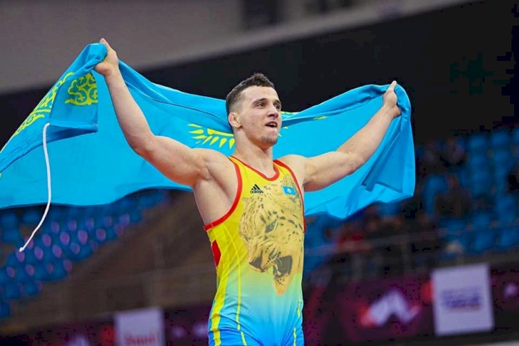 Казахстанский борец завоевал «бронзу» международного турнира в Турции