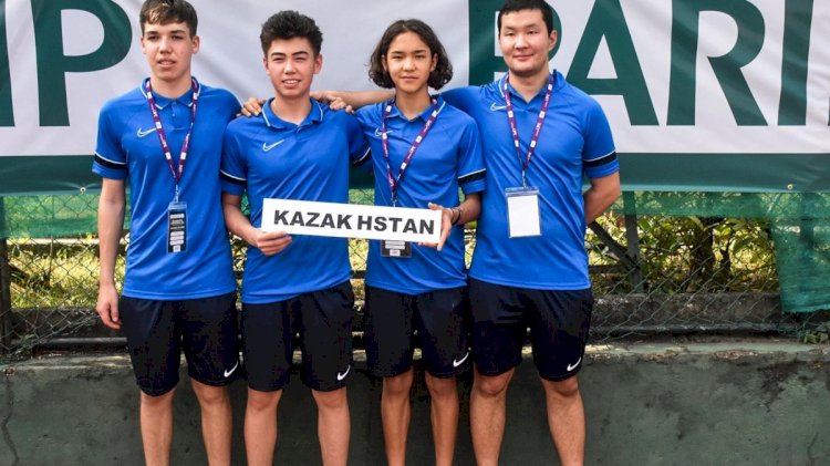 Юношеская сборная Казахстана по теннису вышла в квалификацию Кубка Дэвиса