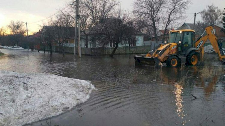 Какие районы Алматинской области наиболее подвержены риску весенних паводков