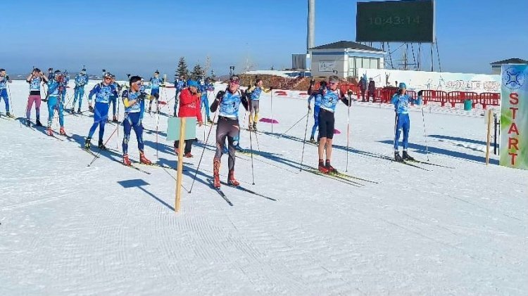 Алматинская область принимает молодежный чемпионат Казахстана по биатлону