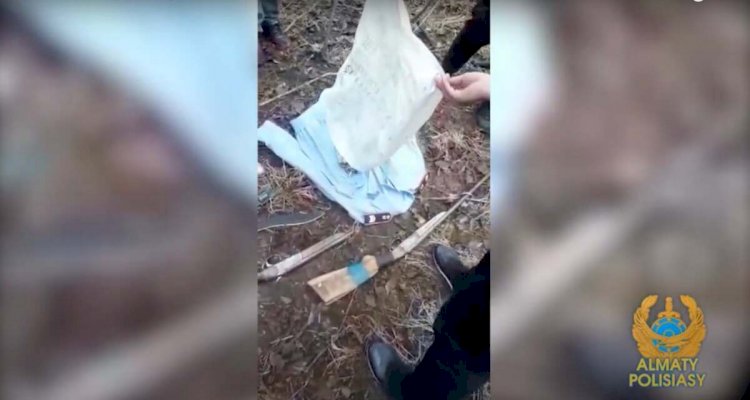 В роще Баума в Алматы найден схрон с боеприпасами