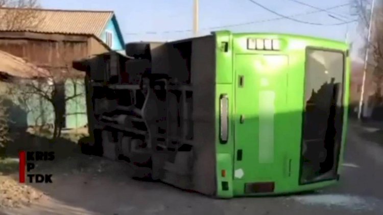 ДТП с автобусом в Алматинской области: четыре человека госпитализированы