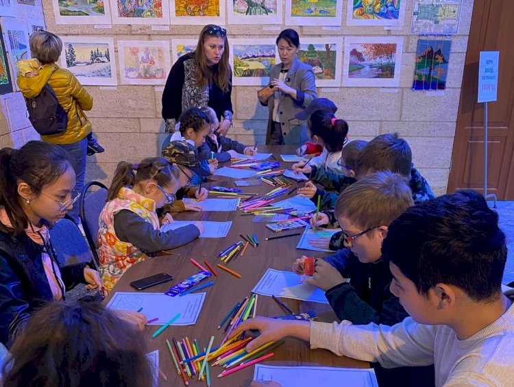 Республиканская выставка детского творчества открылась в Алматы