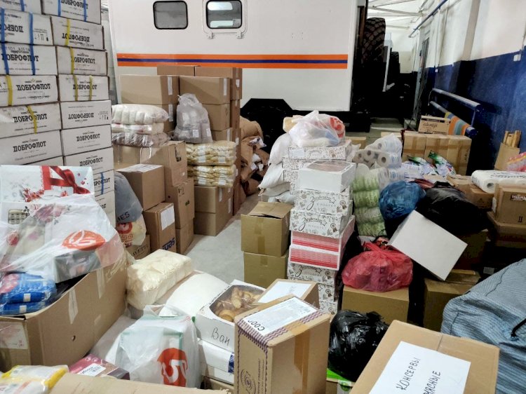 Сколько тонн гуманитарной помощи отправил Казахстан в разные страны