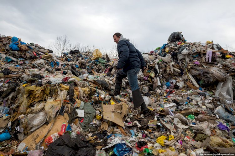 Сколько тонн мусора выбросили казахстанцы за год