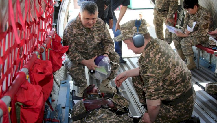 Казахстанские военные врачи совершенствуют свой профессиональный уровень в Алматы