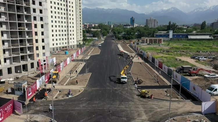 В Алматы откроют проезд по улице Ауэзова до проспекта Райымбек батыра
