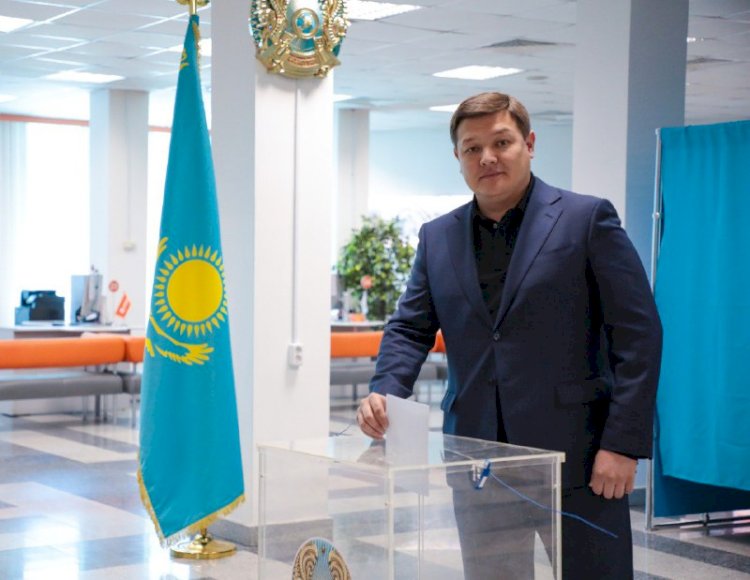 Асхат Оралов отдал свой голос на референдуме
