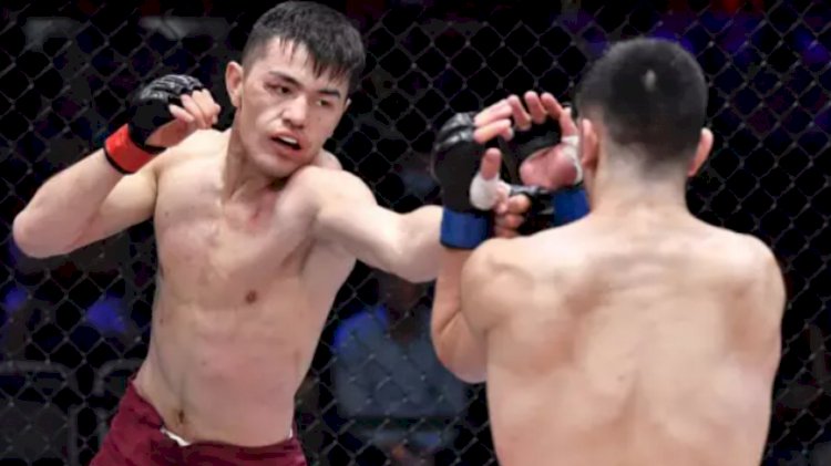 Этнический казах из Китая выиграл нокаутом в дебюте на UFC