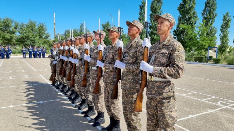 Свыше тысячи казахстанских новобранцев приняли присягу на верность Родине