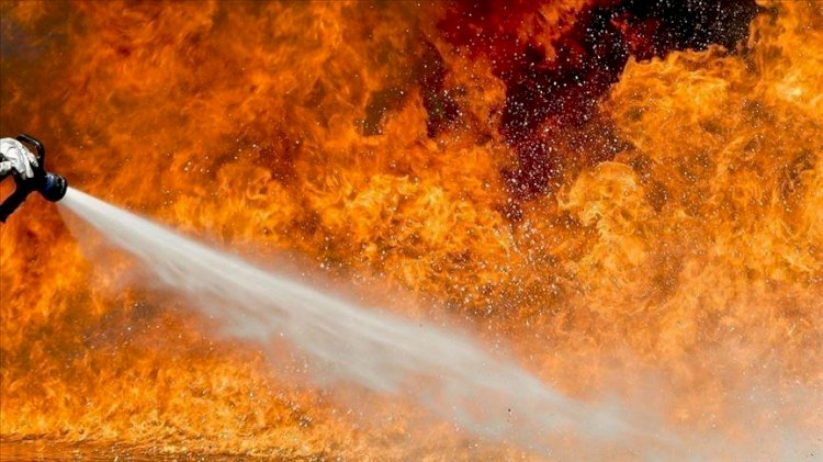 В Алматы произошел пожар в жилом доме