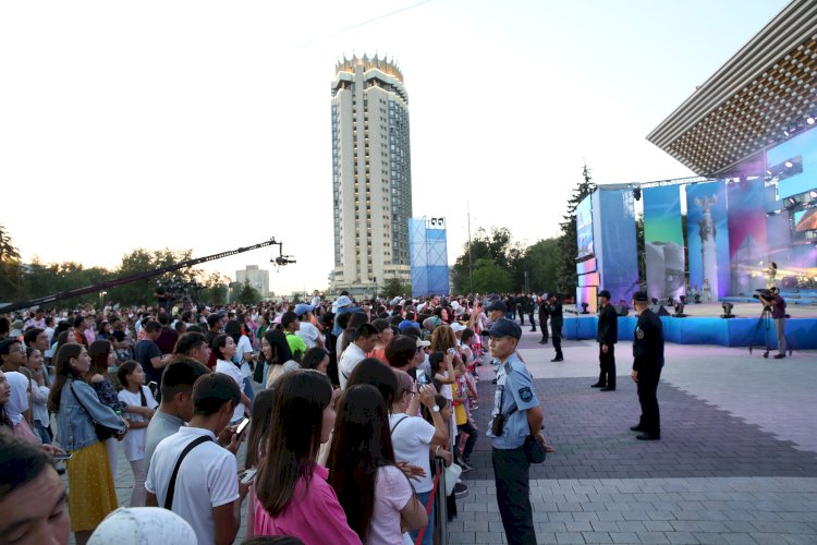 В Алматы состоялся праздничный концерт ко Дню столицы
