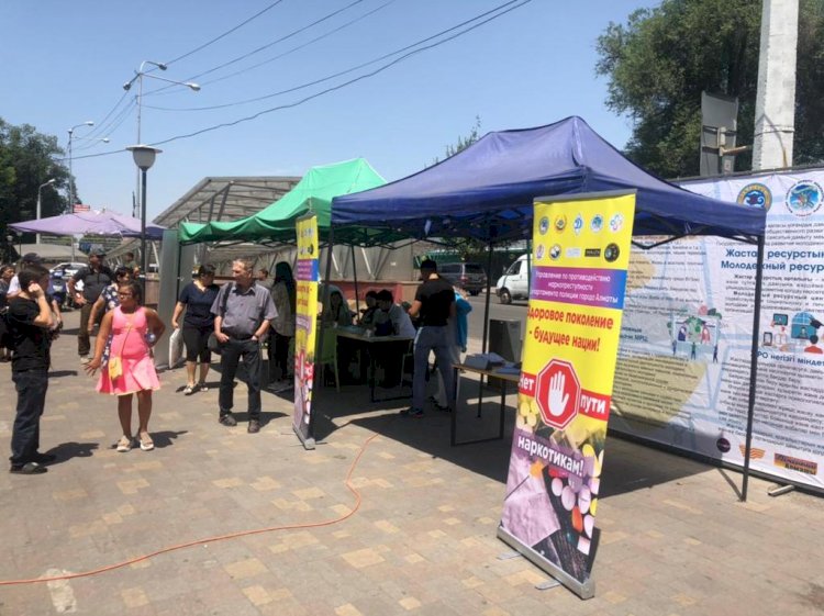Выездную ярмарку вакансий провел мобильный центр занятости в Алматы