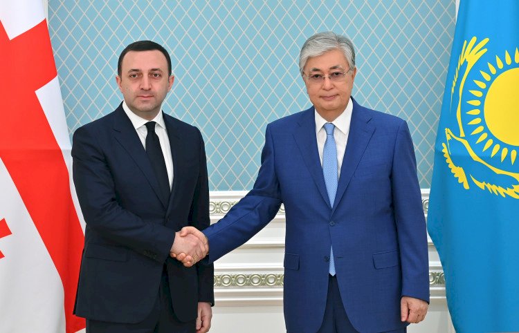 Президент Казахстана принял Премьер-министра Грузии