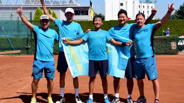 Казахстанские теннисисты сразятся с командой США в матче за «бронзу»