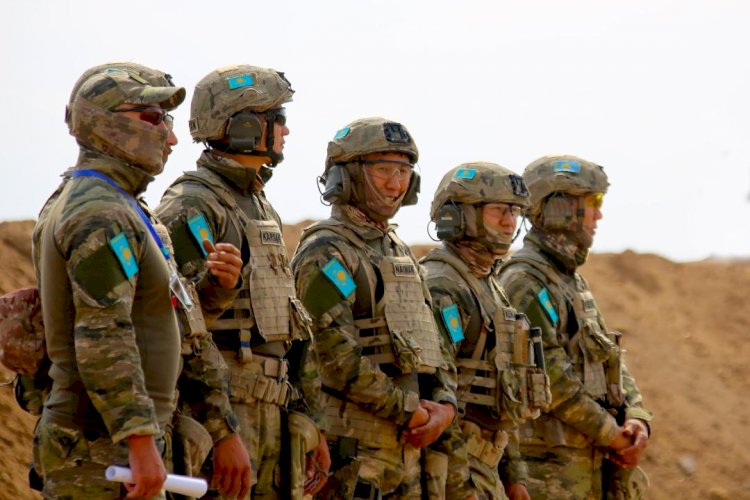Казахстанские военнослужащие успешно стартовали на АрМИ-2022