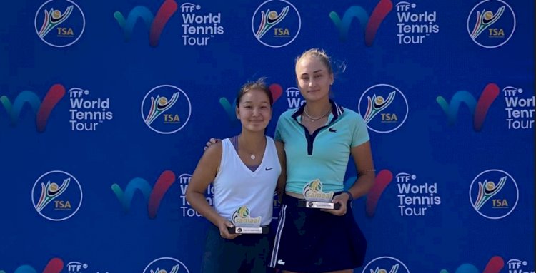 Казахстанские теннисисты стали чемпионами международных турниров