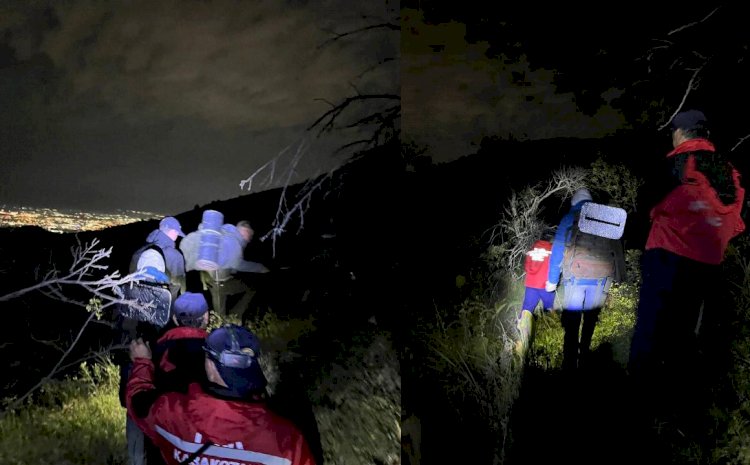 Спасатели РОСО пришли на помощь заблудившимся в горах туристам