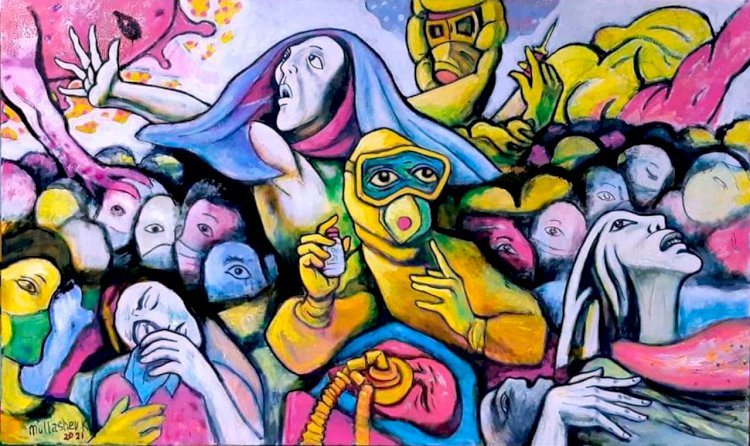 Дух времени: известный казахстанский художник представит свои работы на персональной выставке