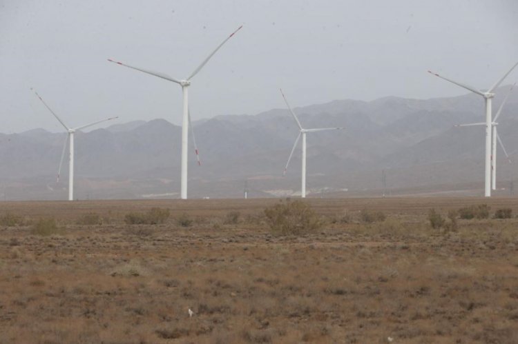 Ветряная электростанция открылась в Алматинской области