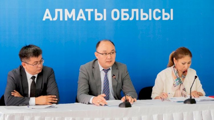 Реализацию мер соцподдержки, озвученных в Послании Президента, обсудили в Алматинской области