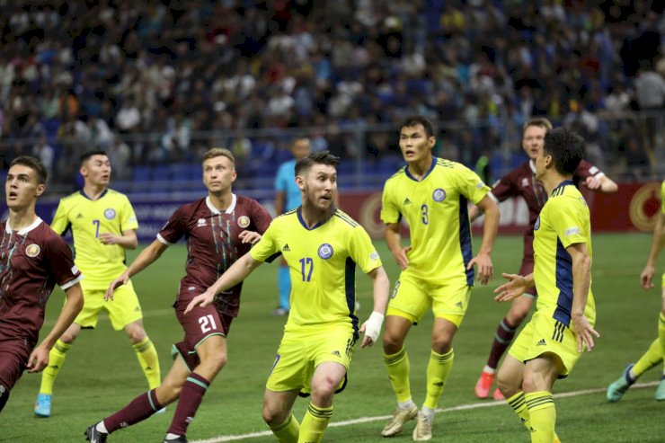 Лига наций: сборная Казахстана сенсационно обыграла Беларусь и пробилась в дивизион B