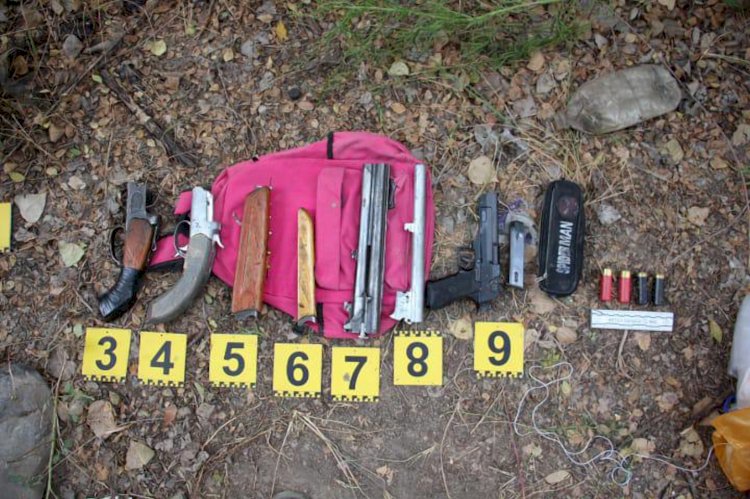 Школьный рюкзак с оружием и боеприпасами обнаружили в Жаркенте