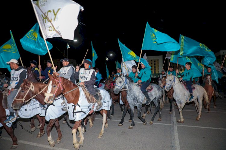 В Казахстане завершился конный конкурс «Ұлы дала жорығы»