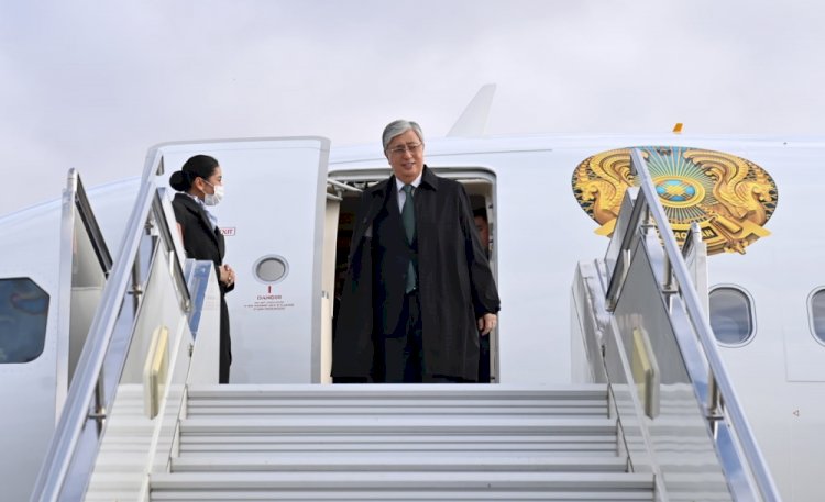 Президент прибыл в Павлодарскую область