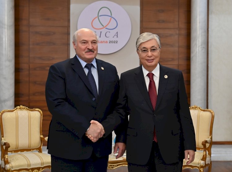 Лидеры Казахстана и Беларуси обсудили перспективы сотрудничества