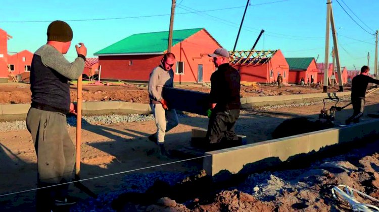 Пострадавшие жители Костанайской области въедут в новые дома