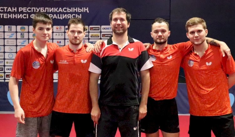 Третий тур чемпионата Казахстана по настольному теннису выиграли карагандинцы