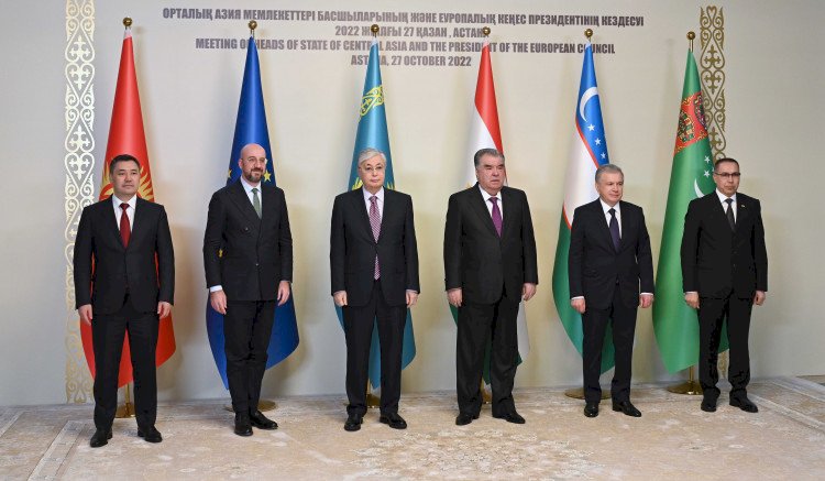 Президент РК принял участие во встрече глав государств ЦА и Президента Европейского Совета