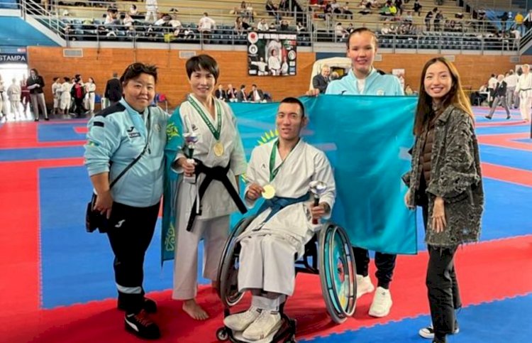 Казахстанские паракаратисты стали чемпионами мира в Италии