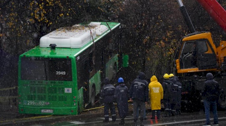Арестован водитель автобуса, допустивший жуткое ДТП в Алматы