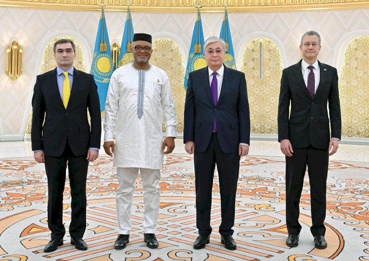 Президент Казахстана принял верительные грамоты у послов ряда государств