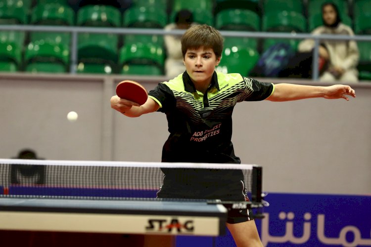 Юный казахстанец завоевал вторую медаль на турнире по настольному теннису в Ливане