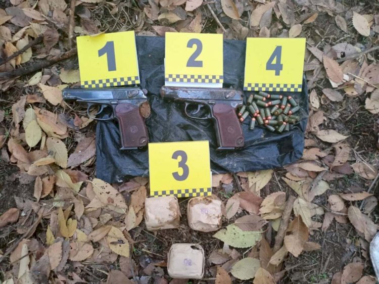 Схрон с оружием и боеприпасами нашли дети в Талдыкоргане