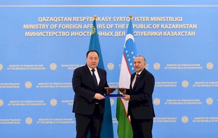 30-летие дипломатических отношений отмечают Казахстан и Узбекистан
