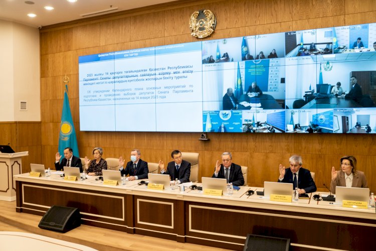 Центризбирком утвердил план проведения выборов депутатов Сената 14 января 2023 года