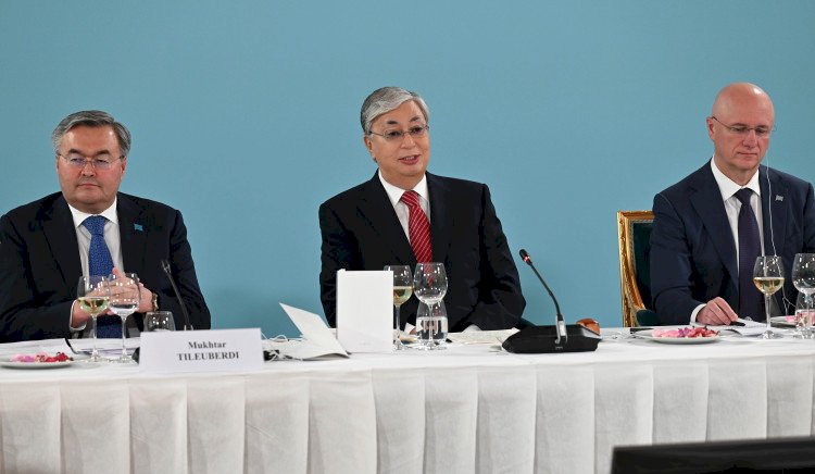 Президент РК пригласил французских инвесторов развивать бизнес в Казахстане