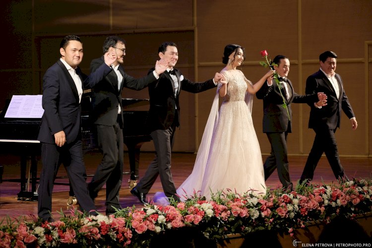 В честь юбилея театра оперы и балета Astana Opera в Алматы проводятся концерты солистов молодого прославленного творческого коллектива