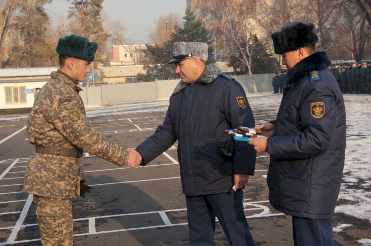 Курсантам Военно-инженерного института присвоены воинские звания