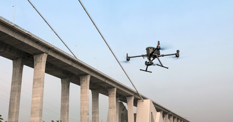 С помощью беспилотников будут обследовать мосты и дорожные развязки в РК