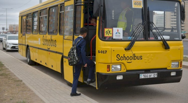 Концепцию проекта «Школьный автобус» презентовали в акимате Алматы