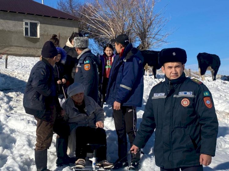 Спасатели нашли 12 человек, пропавших в горах Туркестанской области