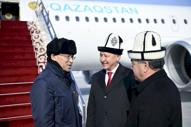 Маулен Ашимбаев прибыл в Кыргызстан с официальным визитом