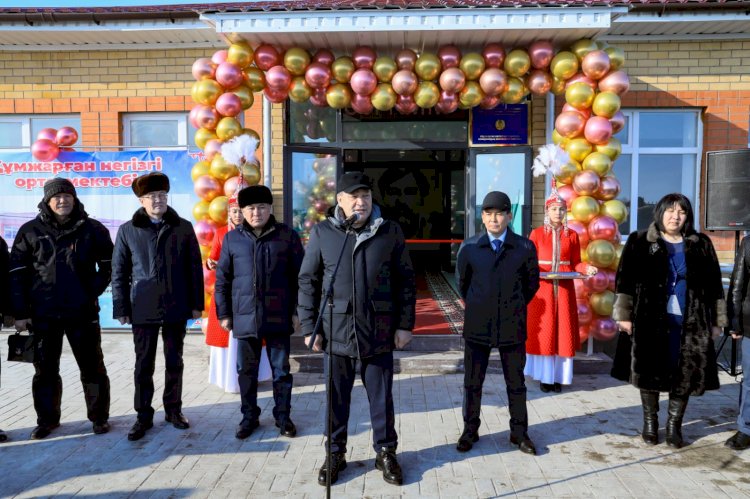 В Казахстане достроили первую школу на средства, изъятые у коррупционеров